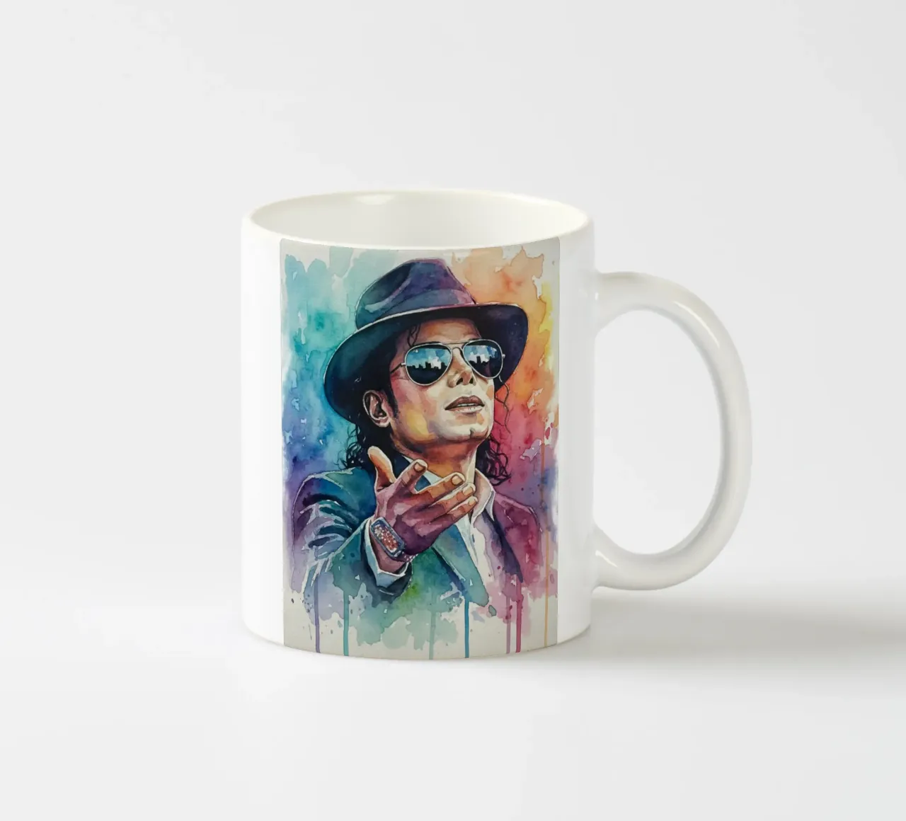 Il re del pop - Michael Jackson tazza in ceramica da Kalis