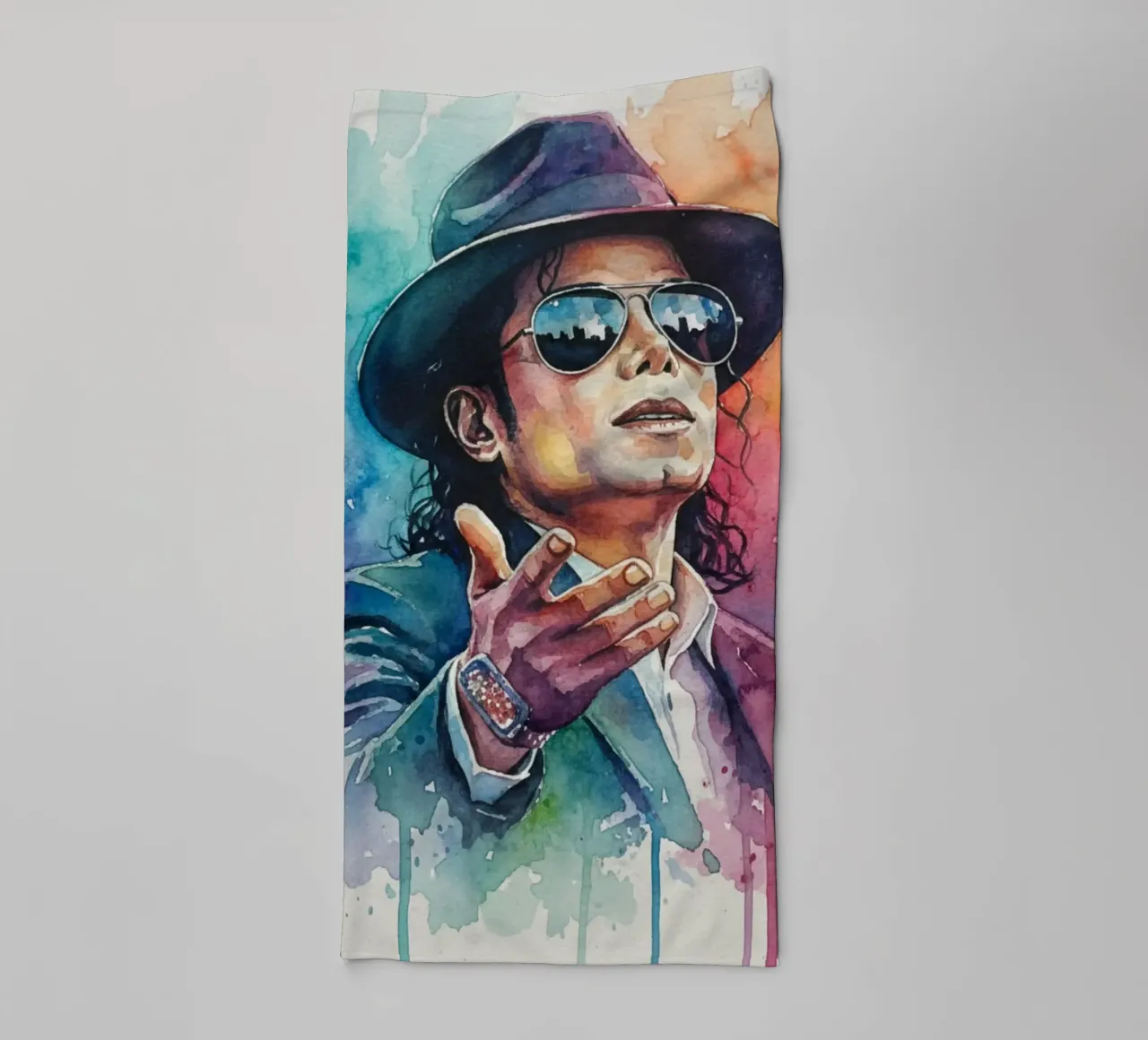 Il re del pop - Michael Jackson asciugamano da bagno da Kalis