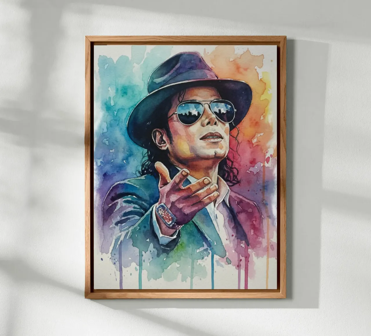 Il re del pop - Michael Jackson alluminio dibond da Kalis