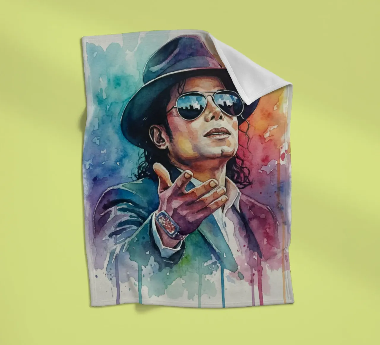 Il re del pop - Michael Jackson coperta in pile da Kalis