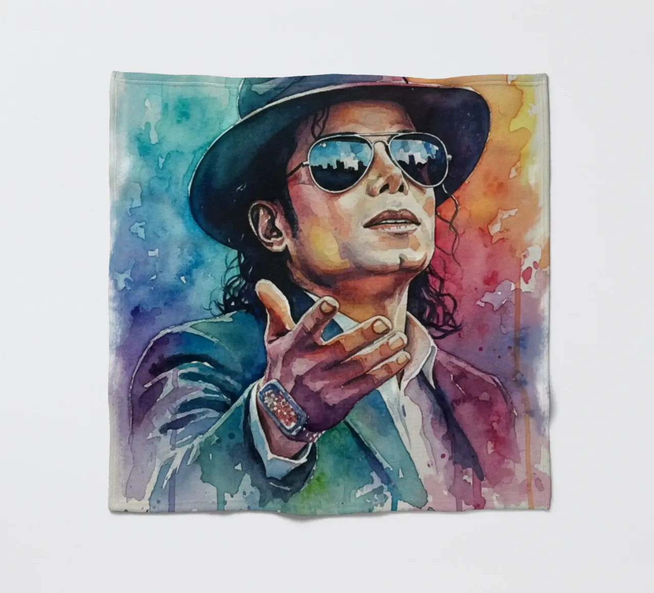 Il re del pop - Michael Jackson coperta in pile da Kalis