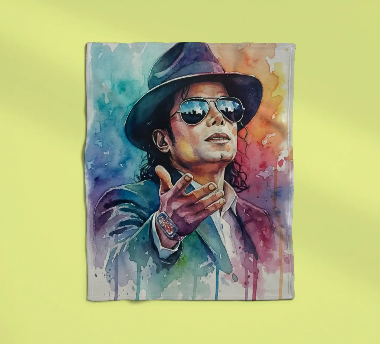 Il re del pop - Michael Jackson coperta in pile da Kalis