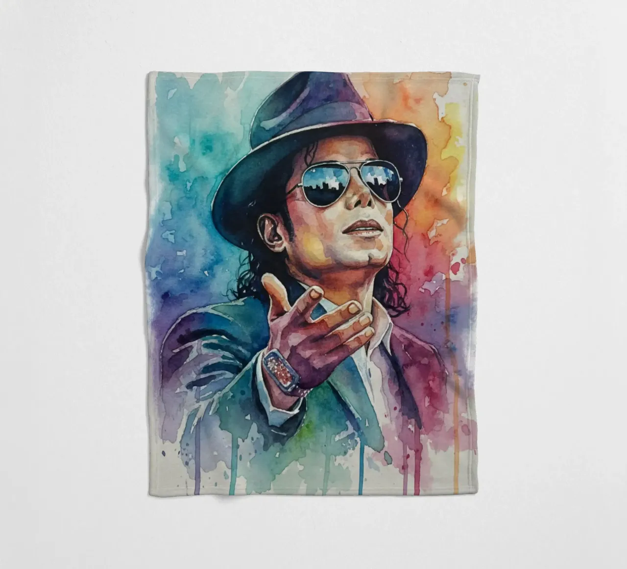 Il re del pop - Michael Jackson coperta in pile da Kalis