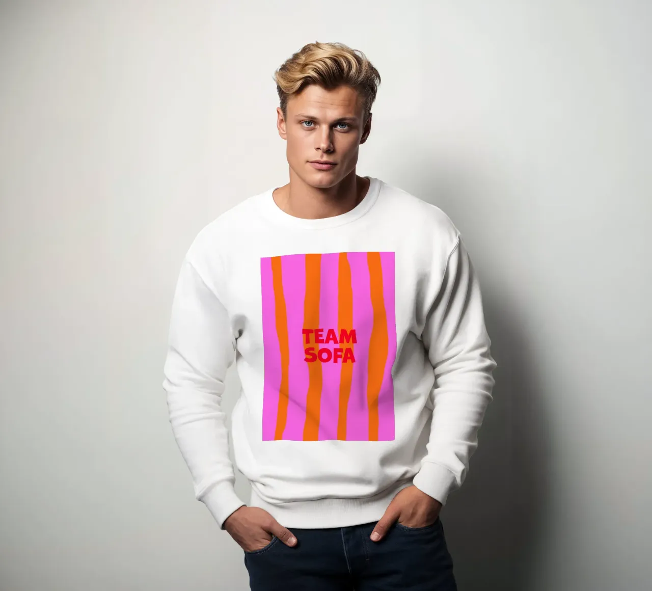 TEAM SOFA (4 Farbvarianten) sudadera de FRICKE DESIGN