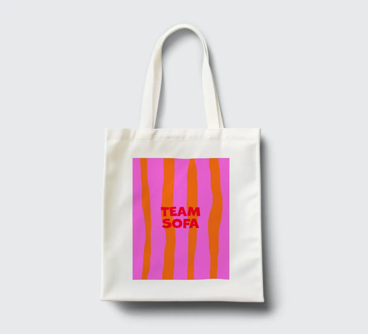 TEAM SOFA (4 Farbvarianten) borsa in juta da FRICKE DESIGN