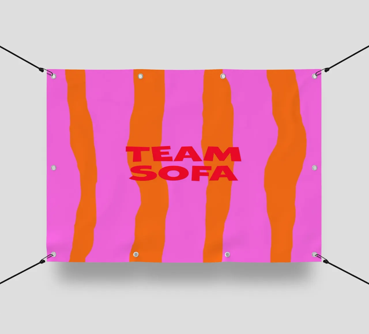 TEAM SOFA (4 Farbvarianten) telo in pvc da FRICKE DESIGN