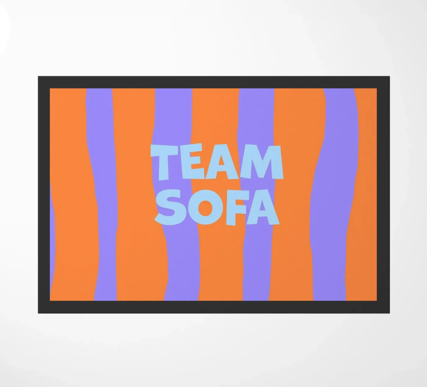 TEAM SOFA Fußmatte von FRICKE DESIGN