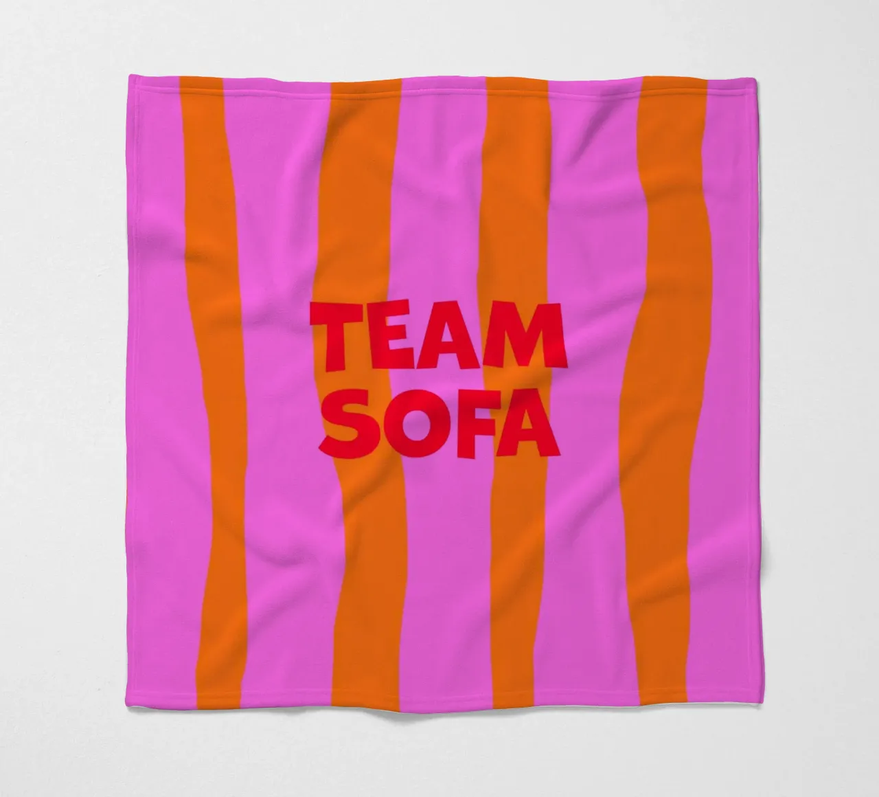 TEAM SOFA (4 Farbvarianten) coperta in pile da FRICKE DESIGN
