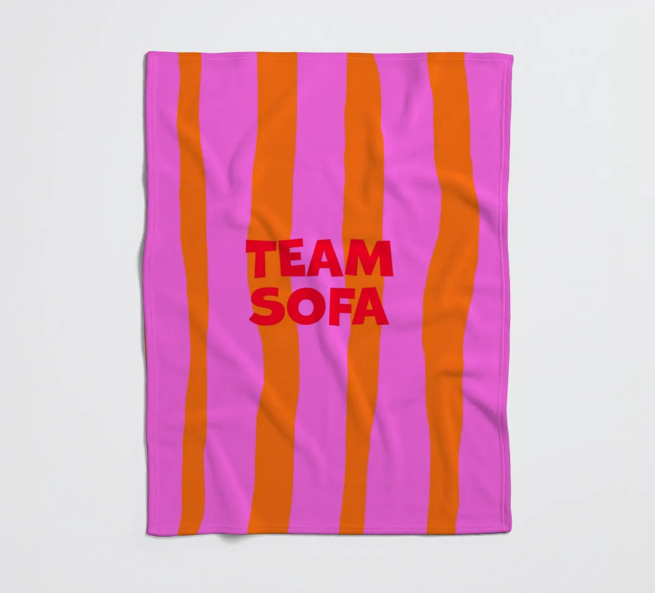 TEAM SOFA (4 Farbvarianten) coperta in pile da FRICKE DESIGN