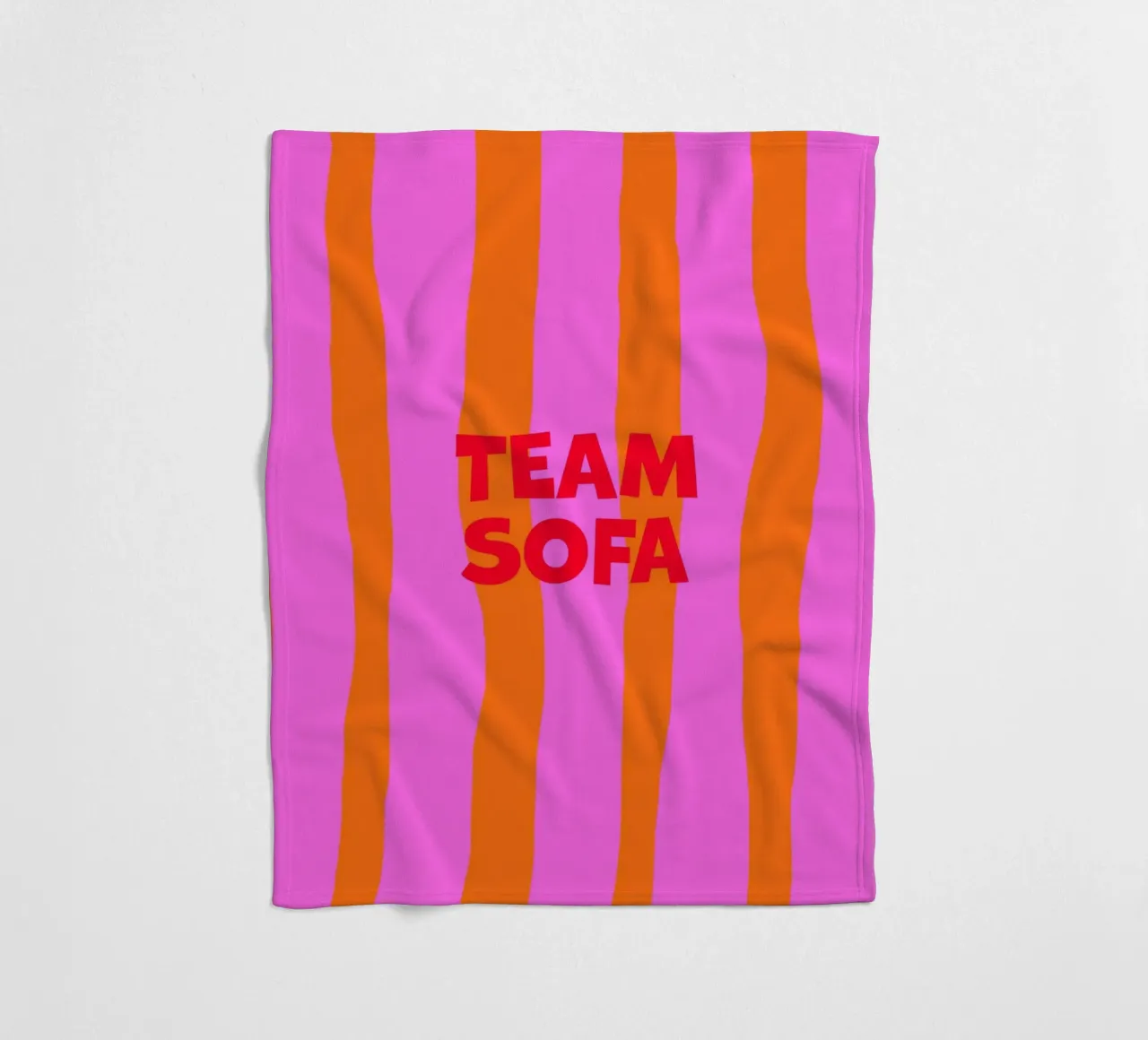 TEAM SOFA (4 Farbvarianten) coperta in pile da FRICKE DESIGN