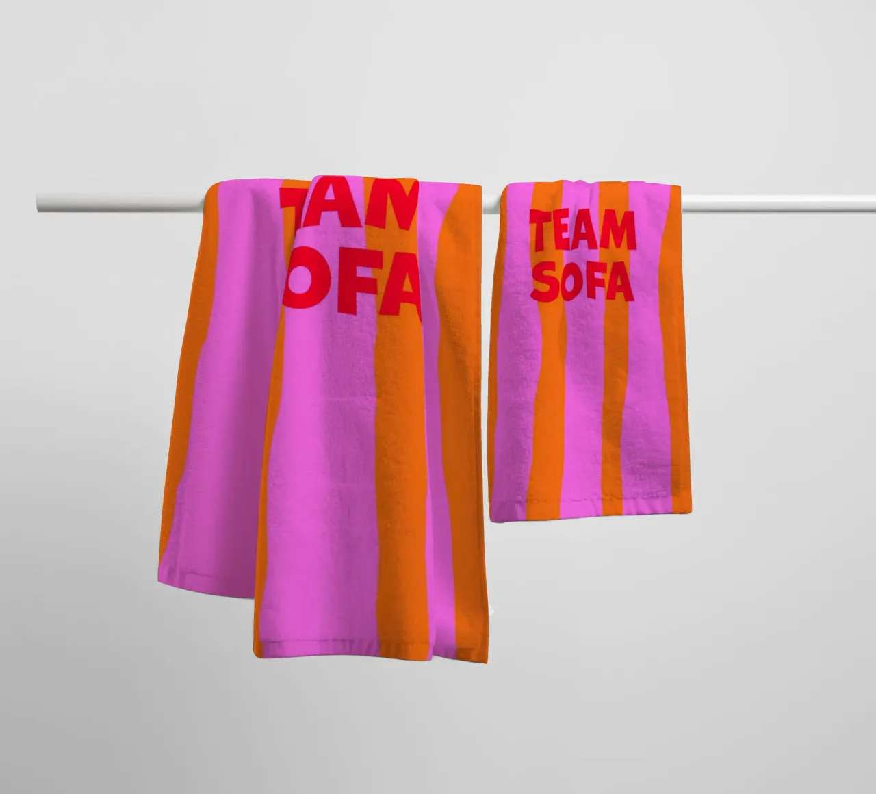 TEAM SOFA (4 Farbvarianten) asciugamano da bagno da FRICKE DESIGN