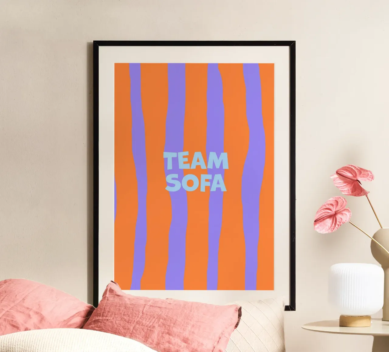 TEAM SOFA poster da FRICKE DESIGN