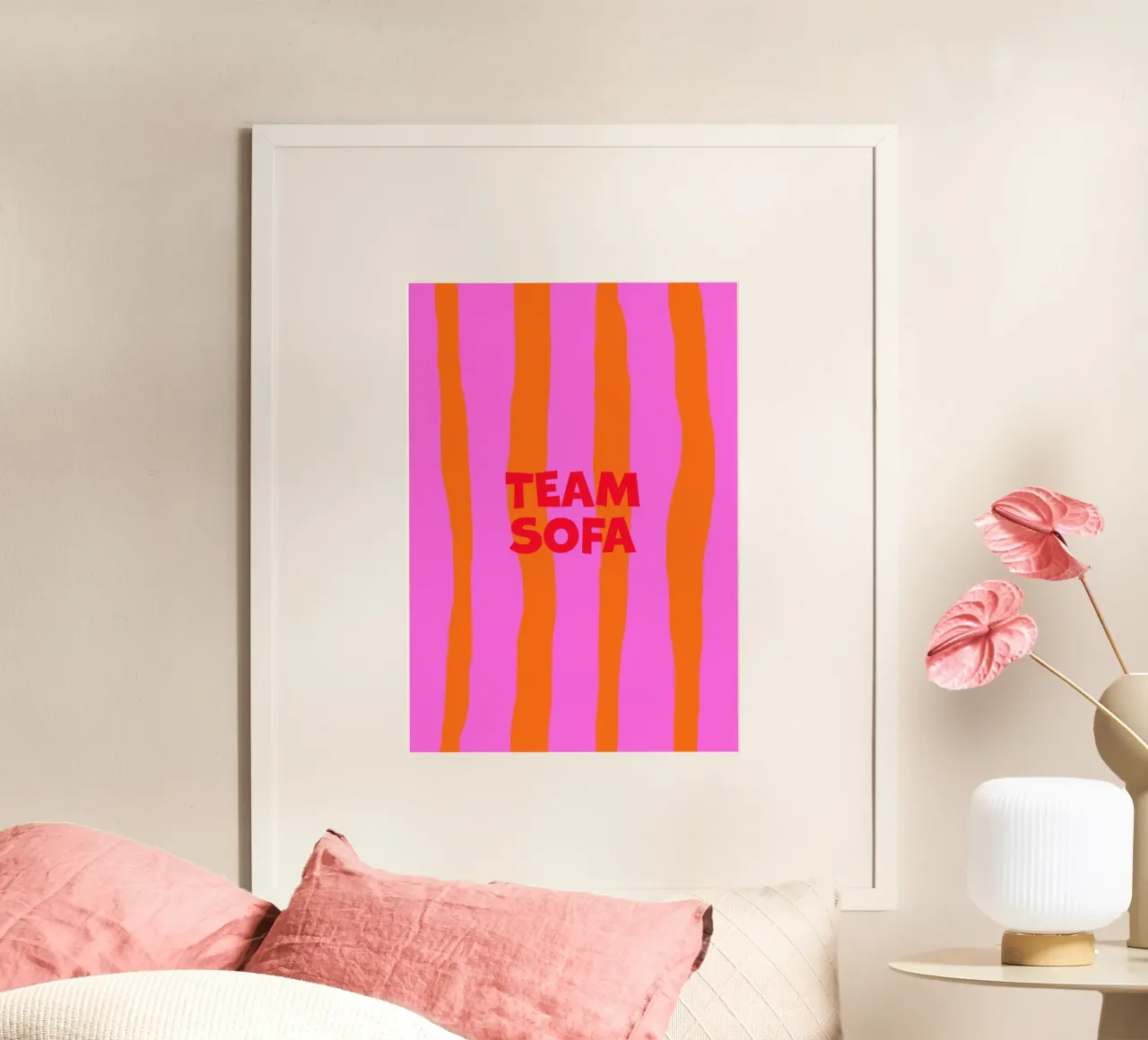 TEAM SOFA (4 Farbvarianten) carta hahnemühle da FRICKE DESIGN