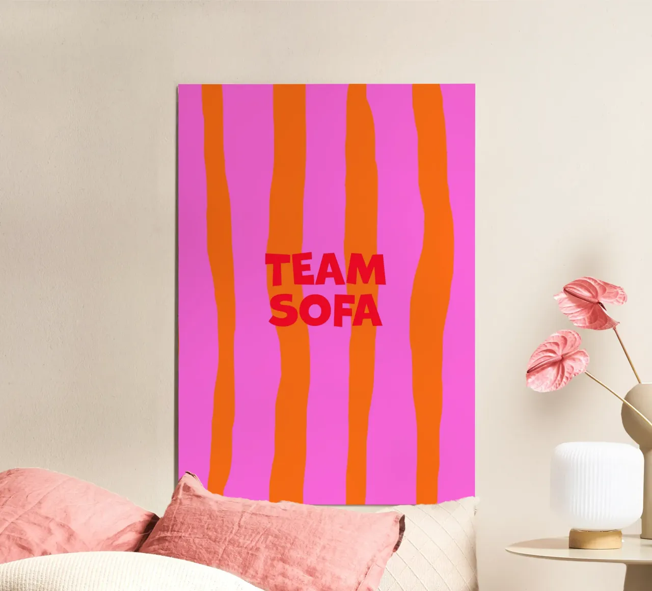 TEAM SOFA (4 Farbvarianten) carta hahnemühle da FRICKE DESIGN