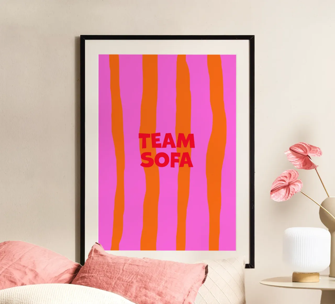 TEAM SOFA (4 Farbvarianten) carta hahnemühle da FRICKE DESIGN