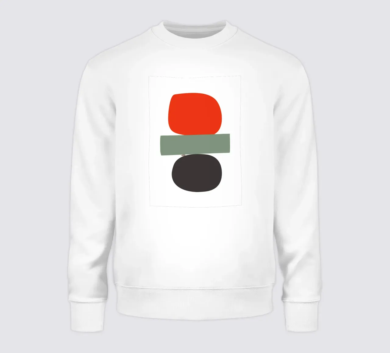 Balancing Shapes No. 02 sudadera de lazydaypaper