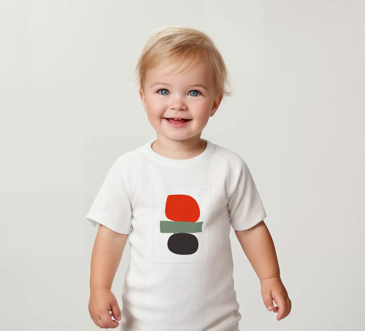 Balancing Shapes No. 02 maglietta neonato da lazydaypaper