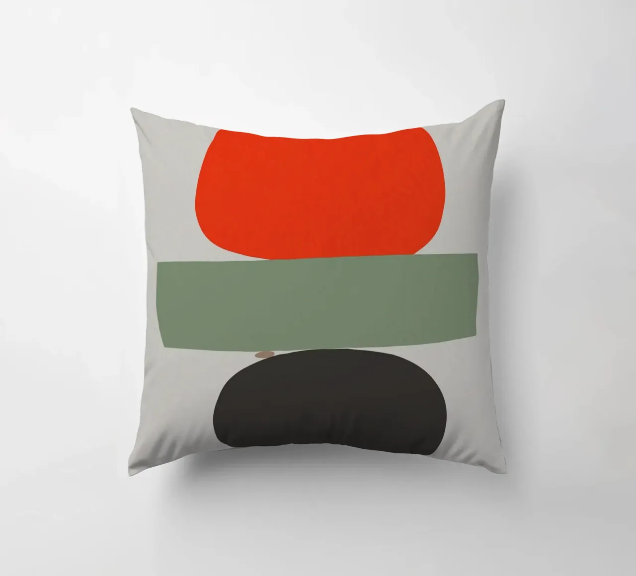 Balancing Shapes No. 02 cuscino da lazydaypaper