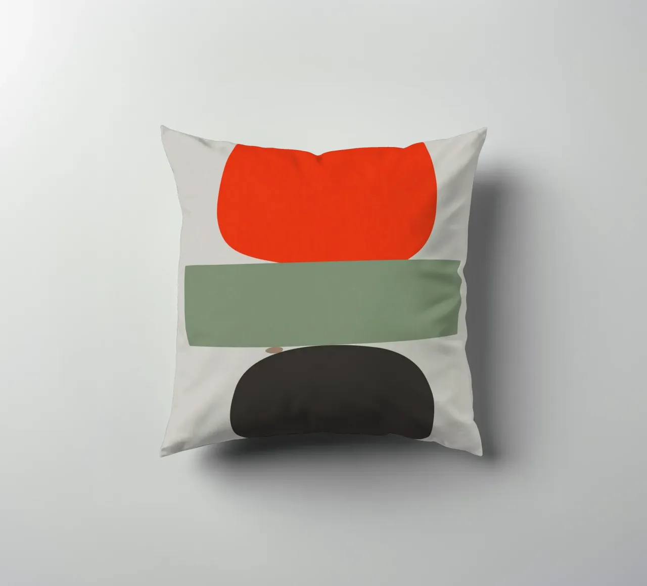 Balancing Shapes No. 02 cuscino da lazydaypaper