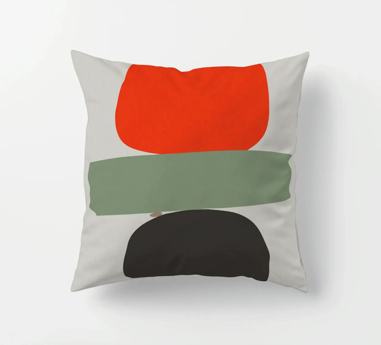 Balancing Shapes No. 02 cuscino da lazydaypaper