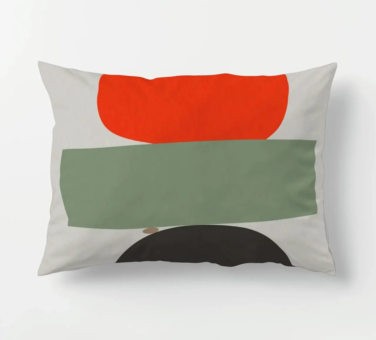 Balancing Shapes No. 02 cuscino da lazydaypaper