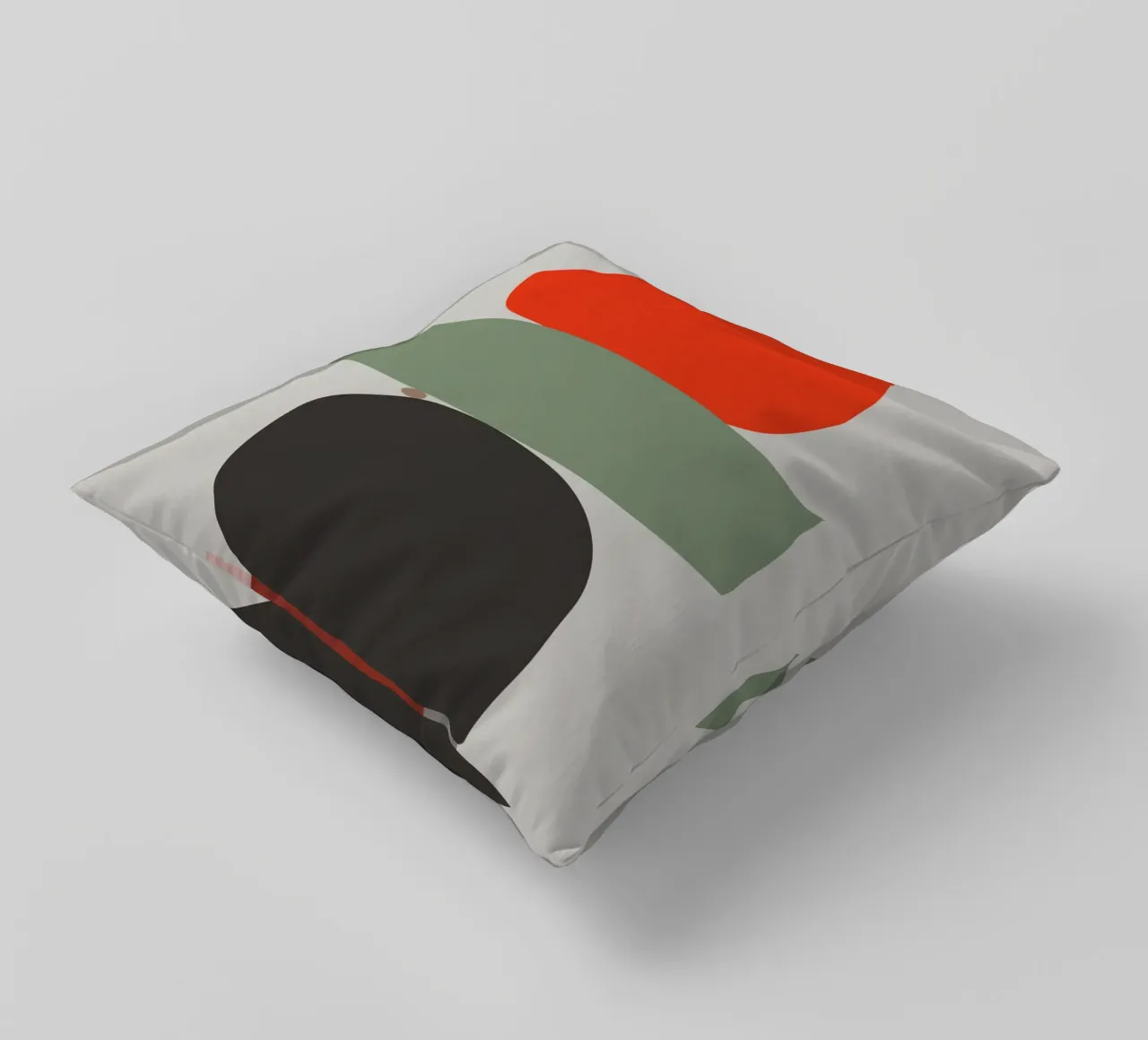 Balancing Shapes No. 02 cuscino da lazydaypaper