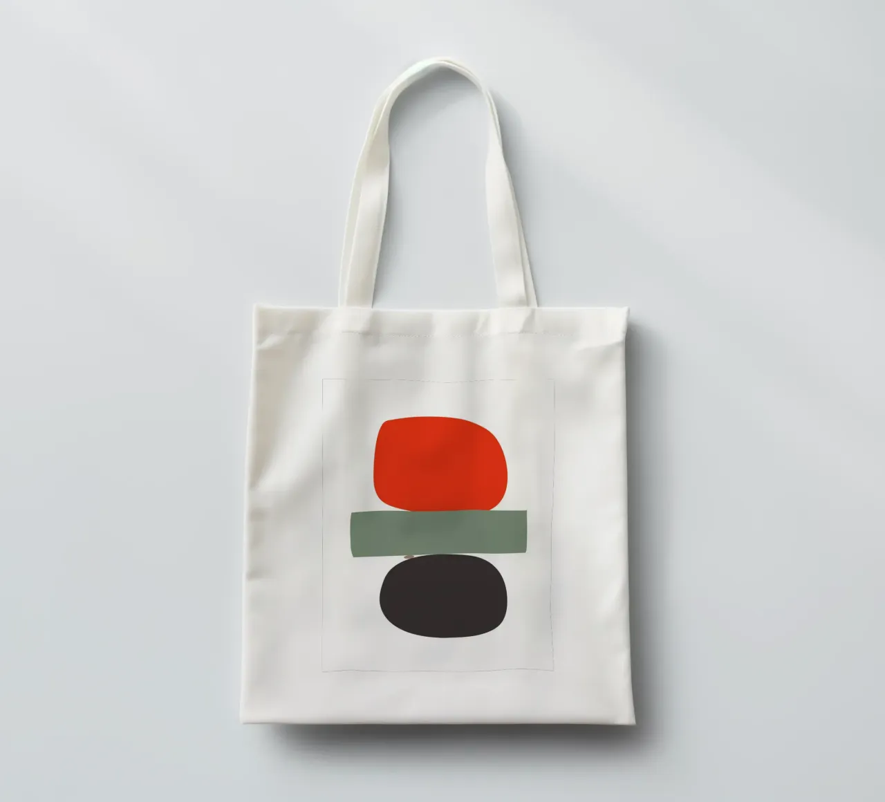 Balancing Shapes No. 02 borsa in juta da lazydaypaper
