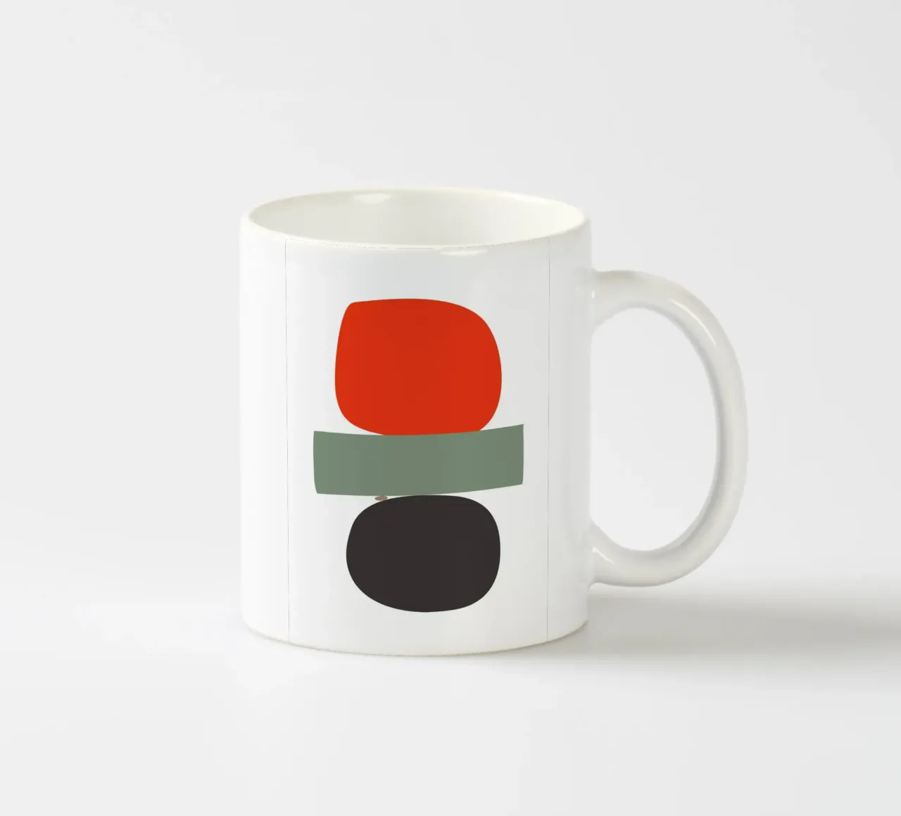 Balancing Shapes No. 02 tazza in ceramica da lazydaypaper