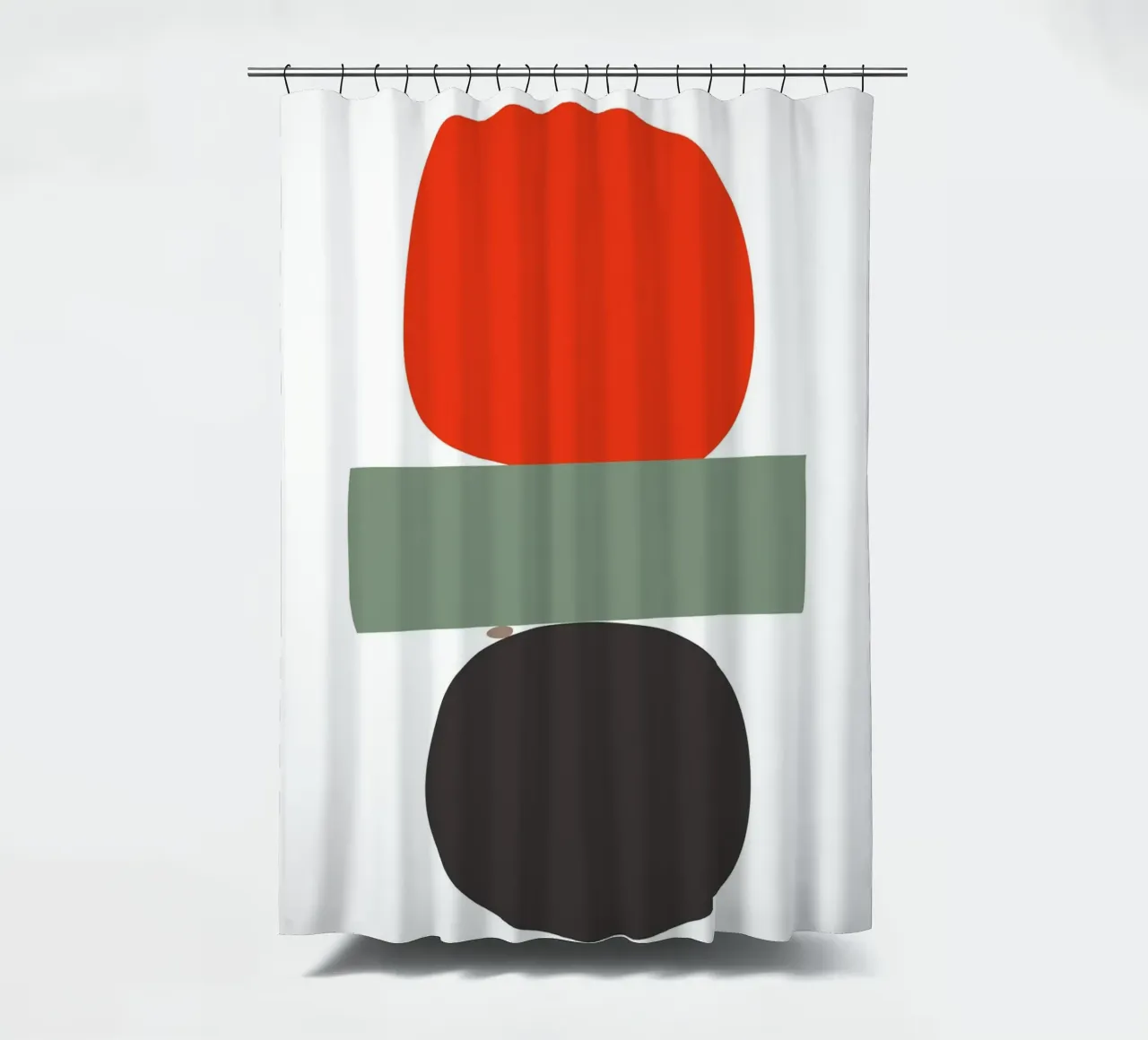 Balancing Shapes No. 02 tenda da doccia da lazydaypaper