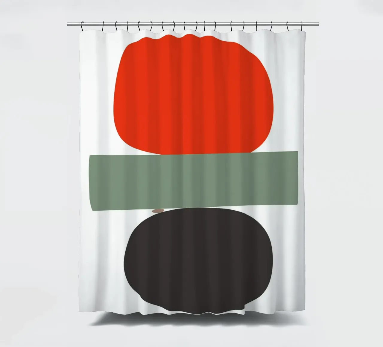 Balancing Shapes No. 02 tenda da doccia da lazydaypaper