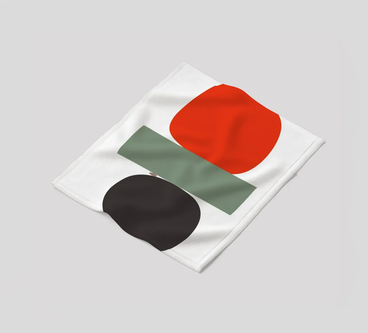 Balancing Shapes No. 02 coperta in pile da lazydaypaper