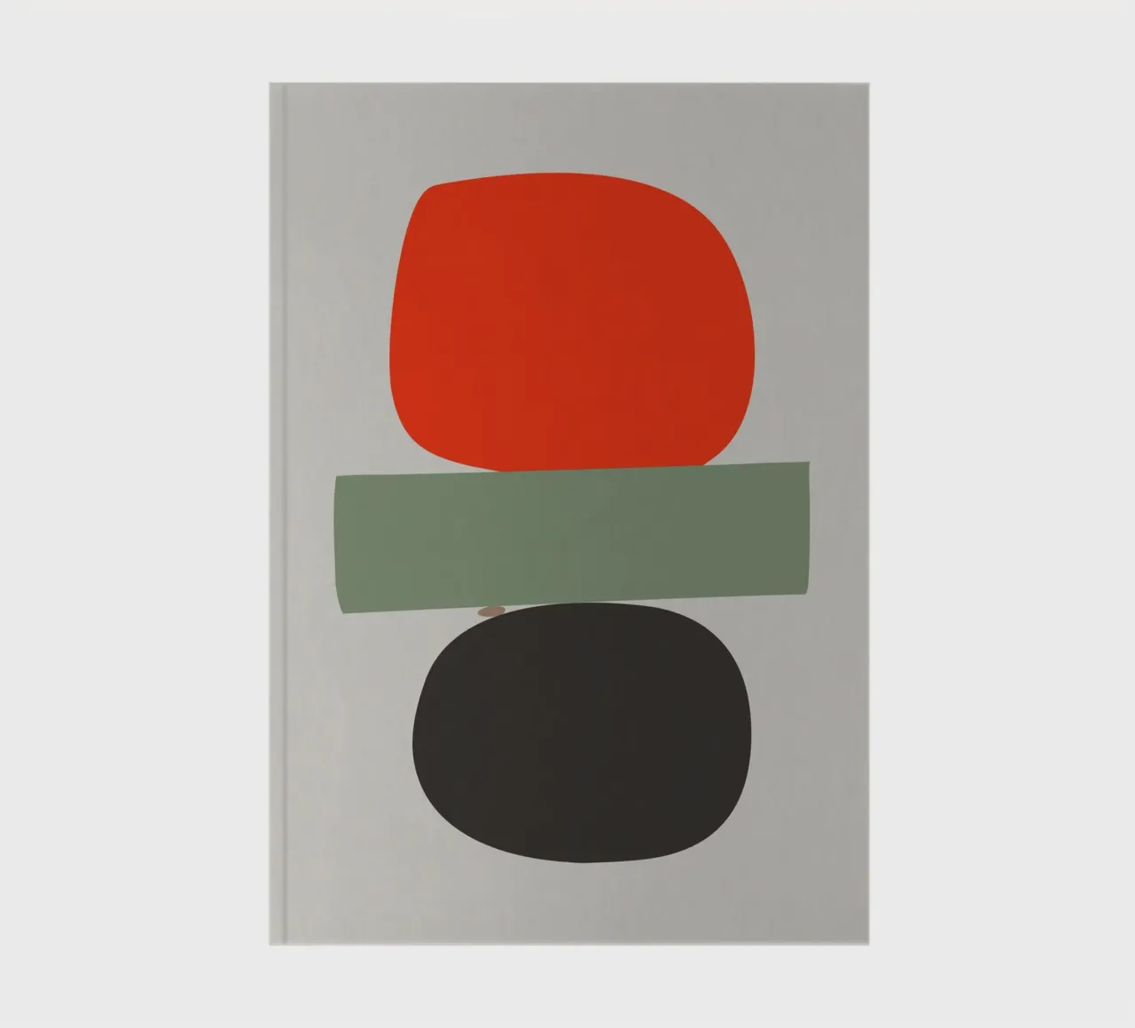 Balancing Shapes No. 02 notebook by lazydaypaper
