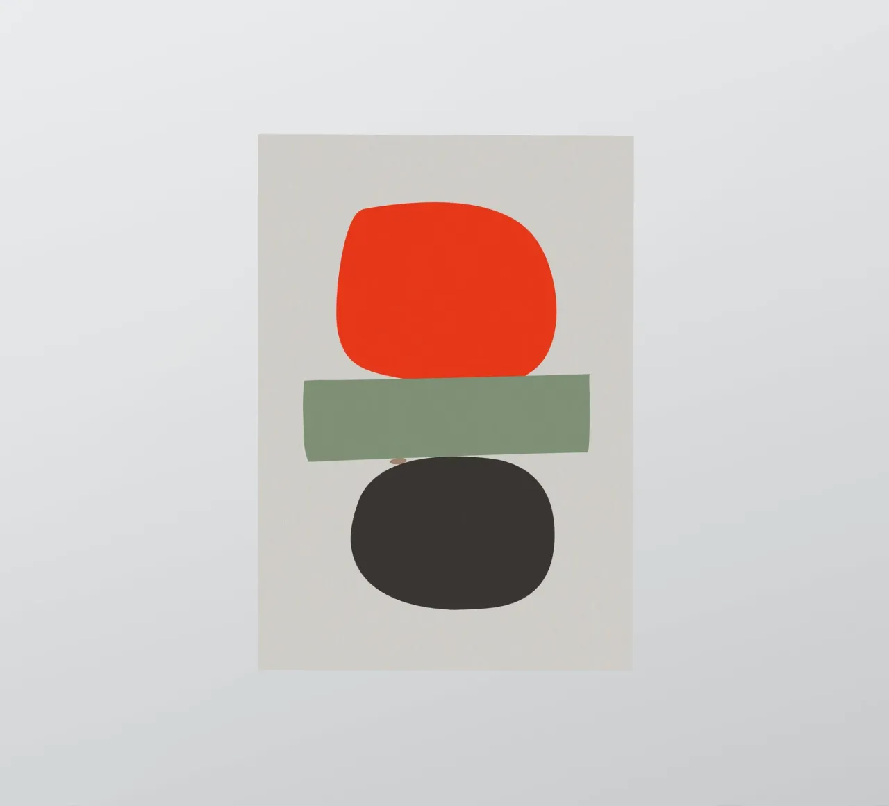 Balancing Shapes No. 02 adesivo da lazydaypaper