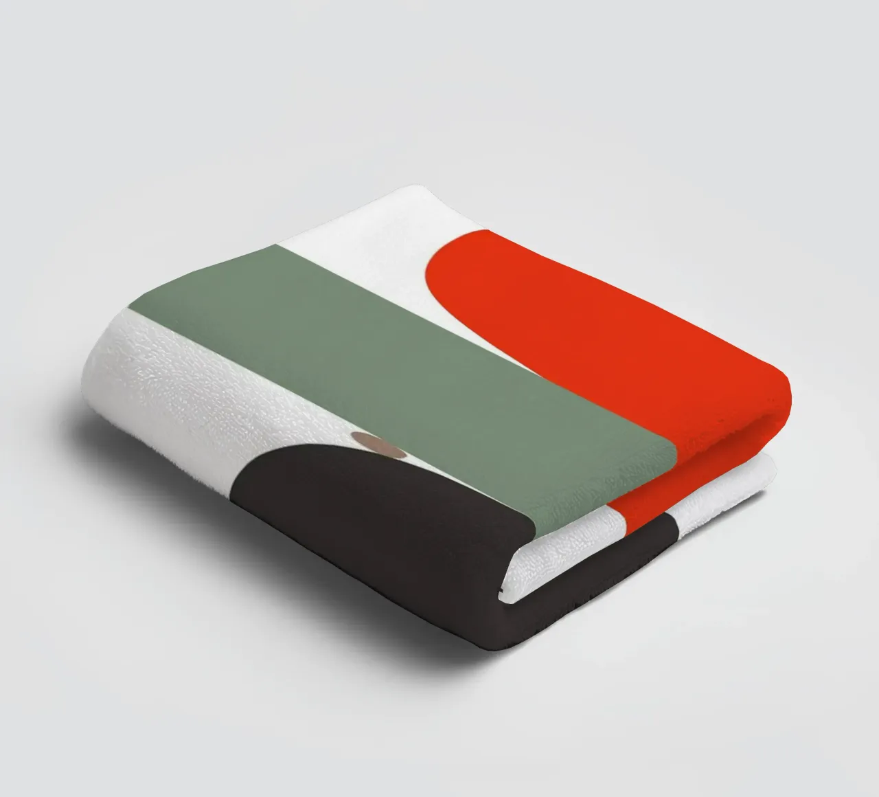 Balancing Shapes No. 02 Handtuch von lazydaypaper