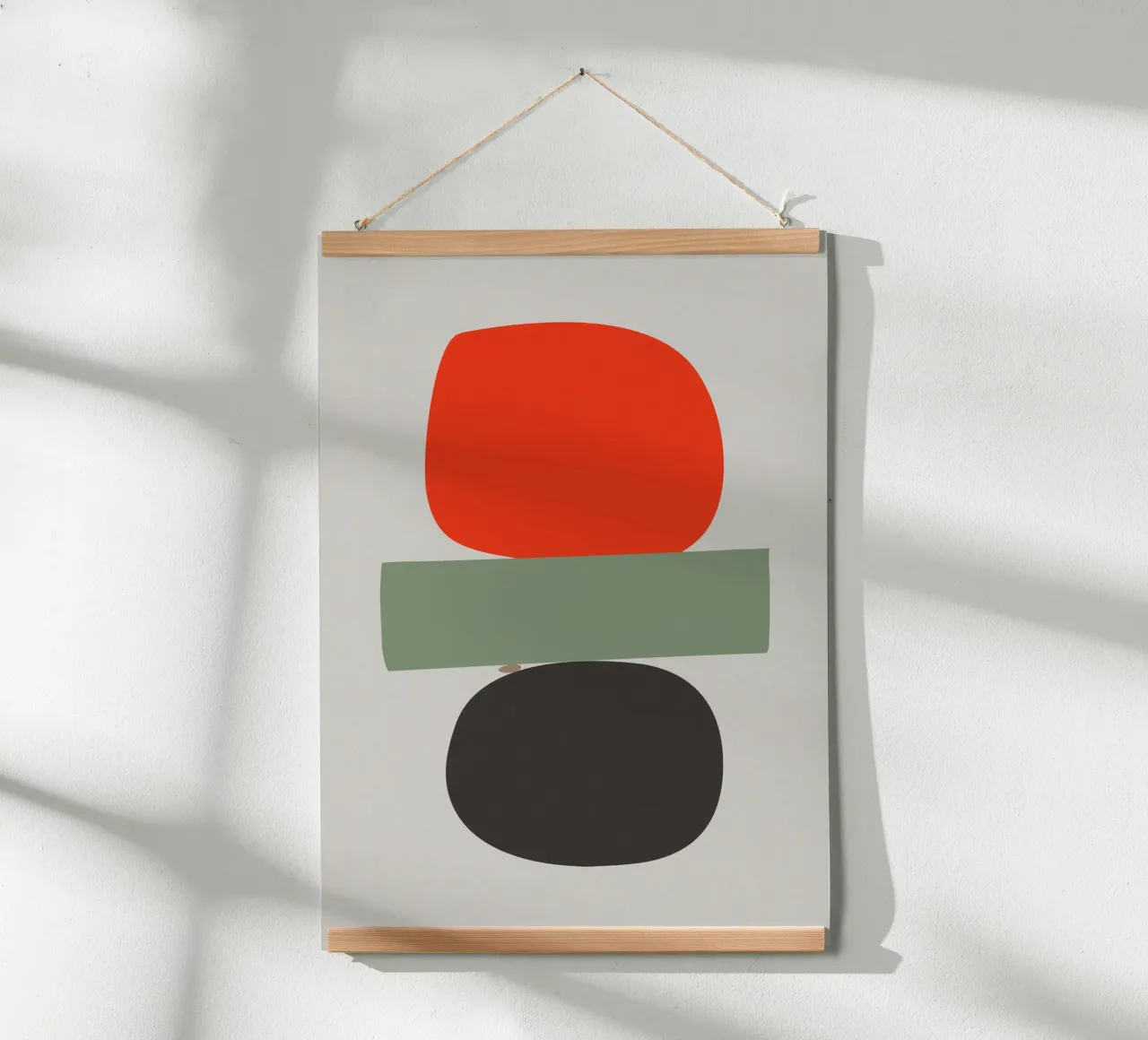 Balancing Shapes No. 02 hahnemühle de lazydaypaper