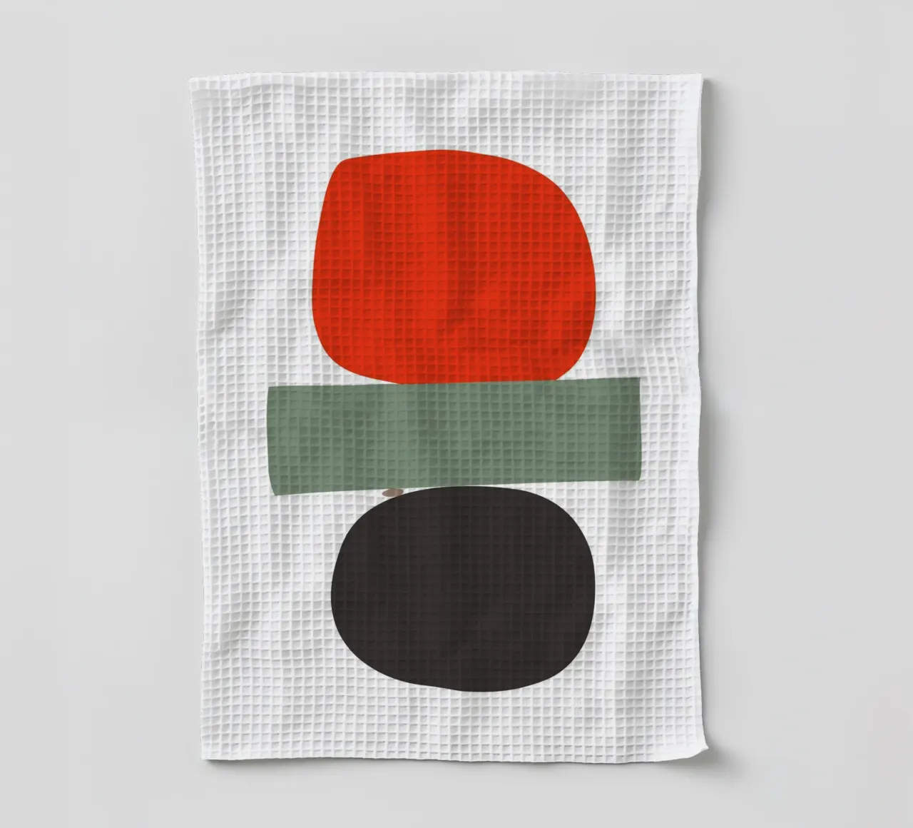 Balancing Shapes No. 02 canovaccio da cucina da lazydaypaper