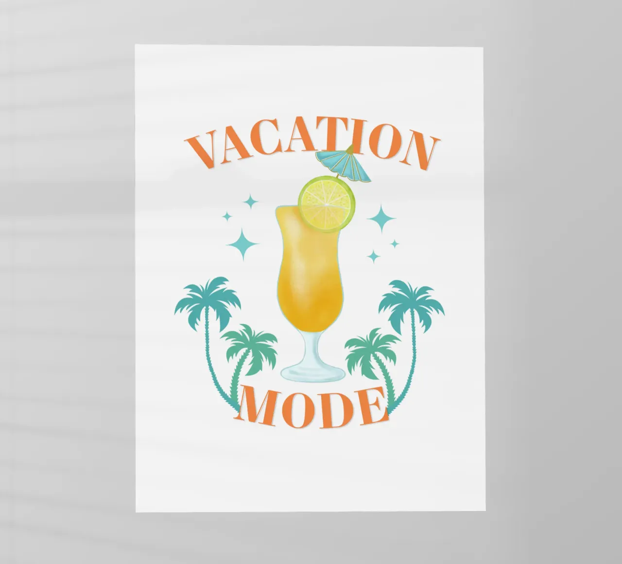 Holiday mood with a vitamin-rich cocktail backlit film by CalliLetters