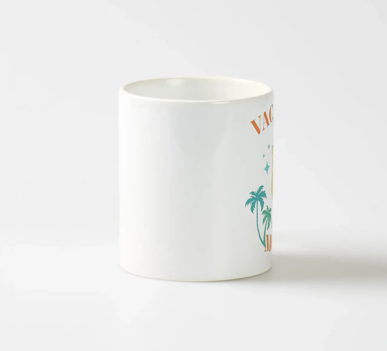 Urlaubsstimmung mit vitaminreichem Cocktail Keramik Tasse von CalliLetters