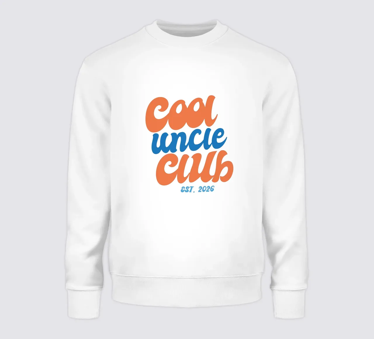 Cool Uncle Club dal 2026 Idea regalo felpa da Typo Designs
