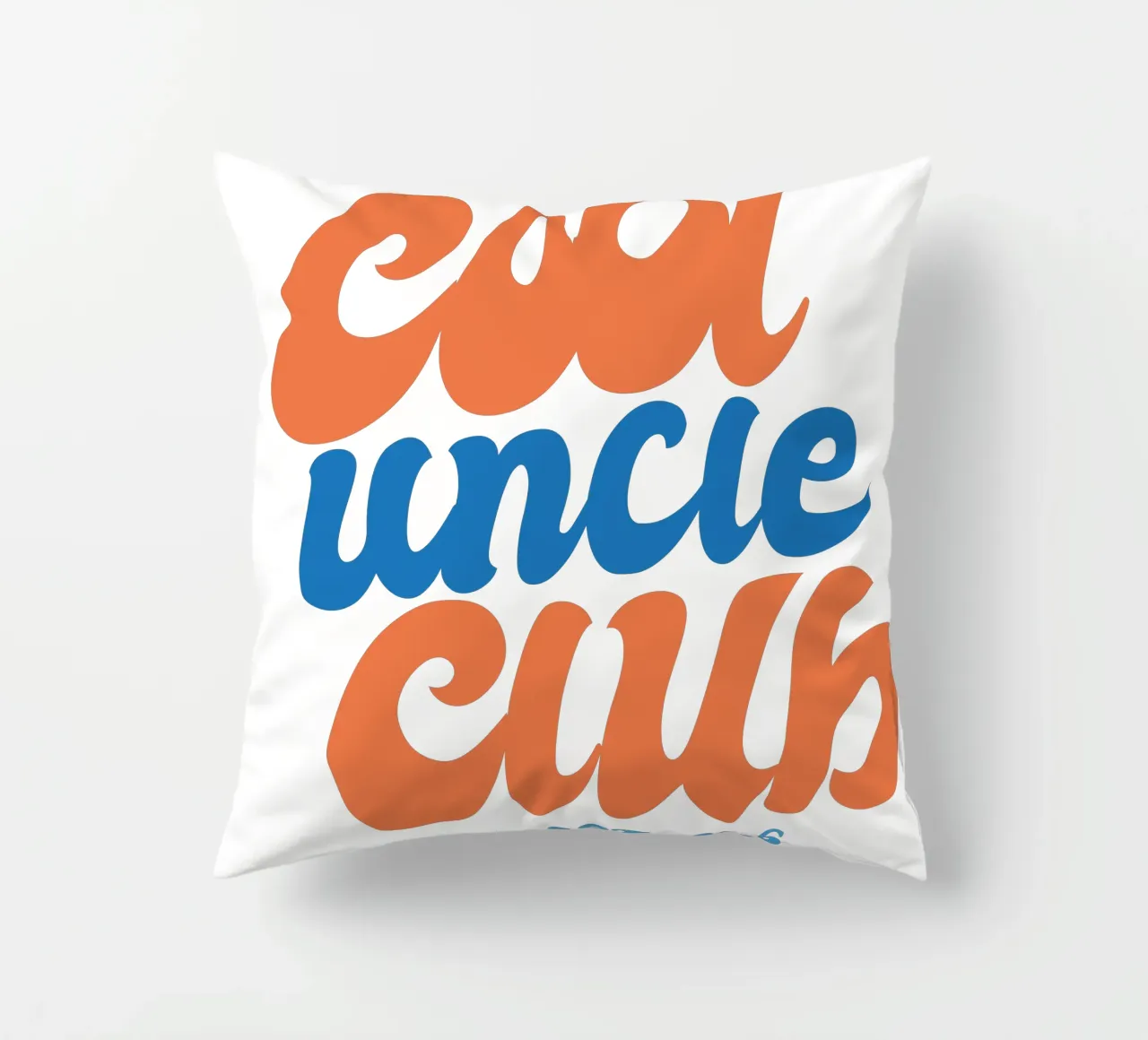 Cool Uncle Club dal 2026 Idea regalo cuscino da Typo Designs