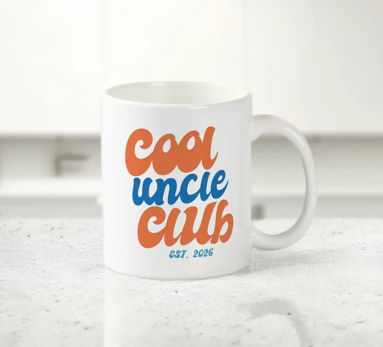 Cool Uncle Club dal 2026 Idea regalo tazza in ceramica da Typo Designs