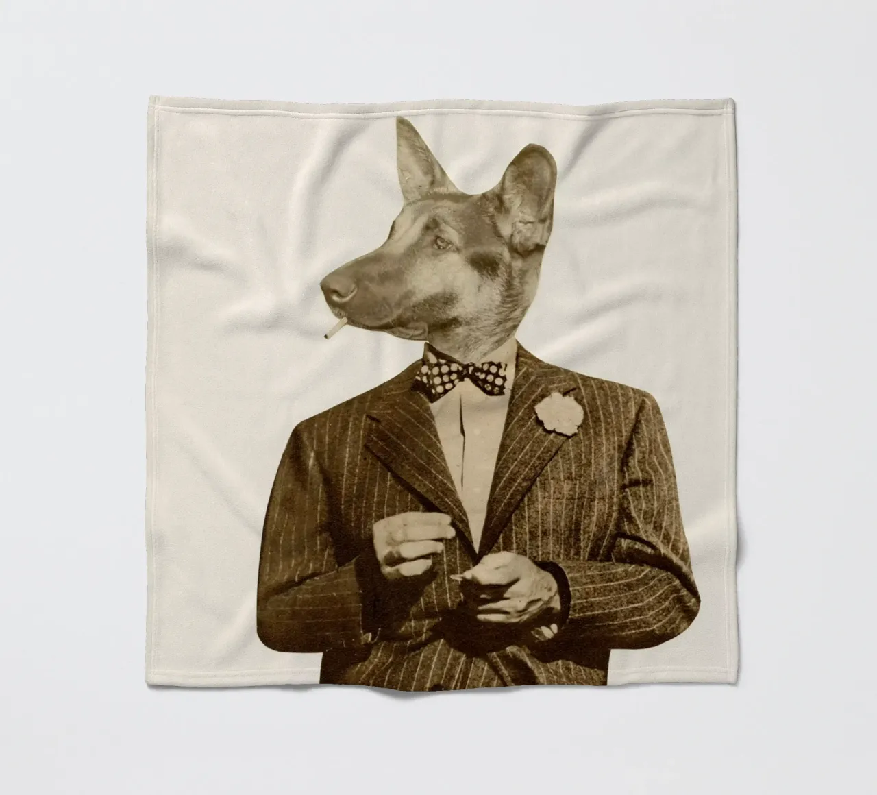 Play it Cool fleece blanket by Cassia Beck Collage
