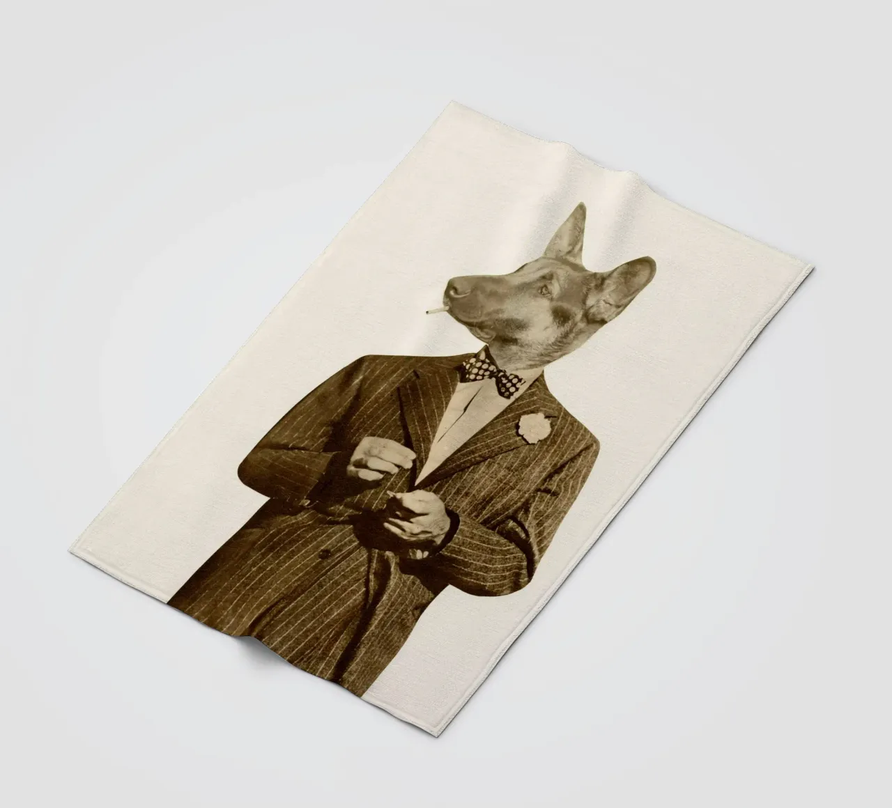 Play it Cool fleece blanket by Cassia Beck Collage