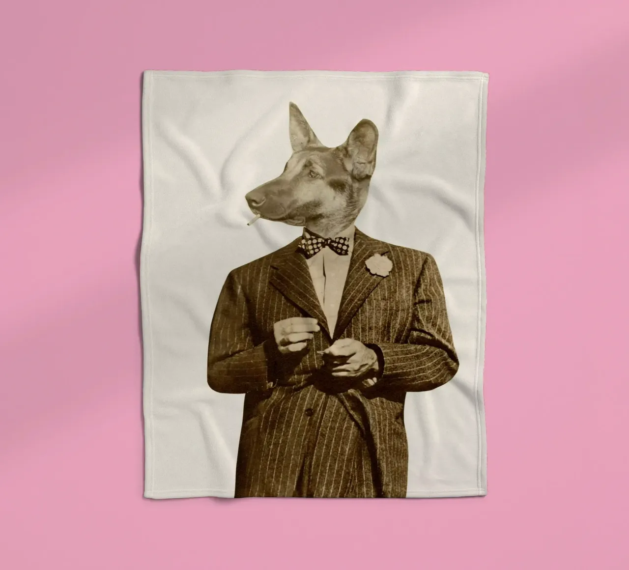 Play it Cool fleece blanket by Cassia Beck Collage