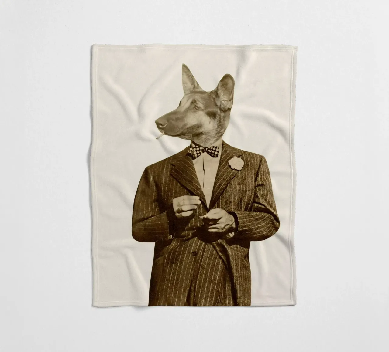 Play it Cool fleece blanket by Cassia Beck Collage