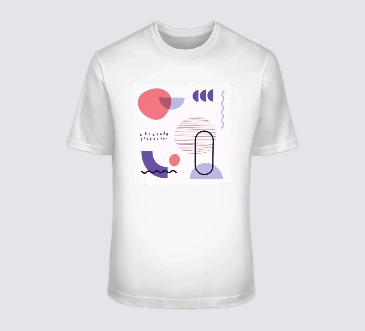 Motivo geometrico t-shirt da Kim Hubball Studio