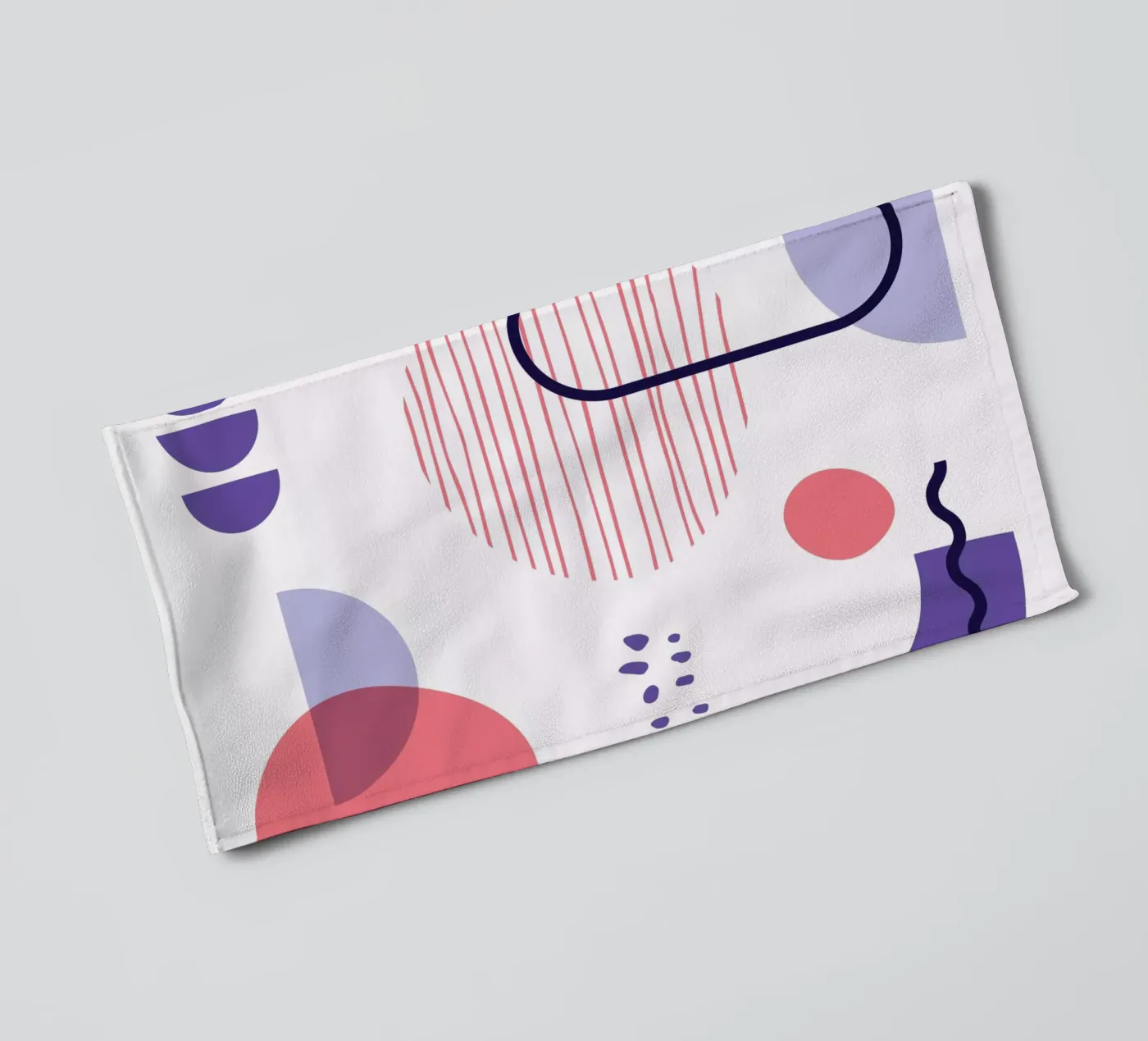 Geometric Pattern Handtuch von Kim Hubball Studio