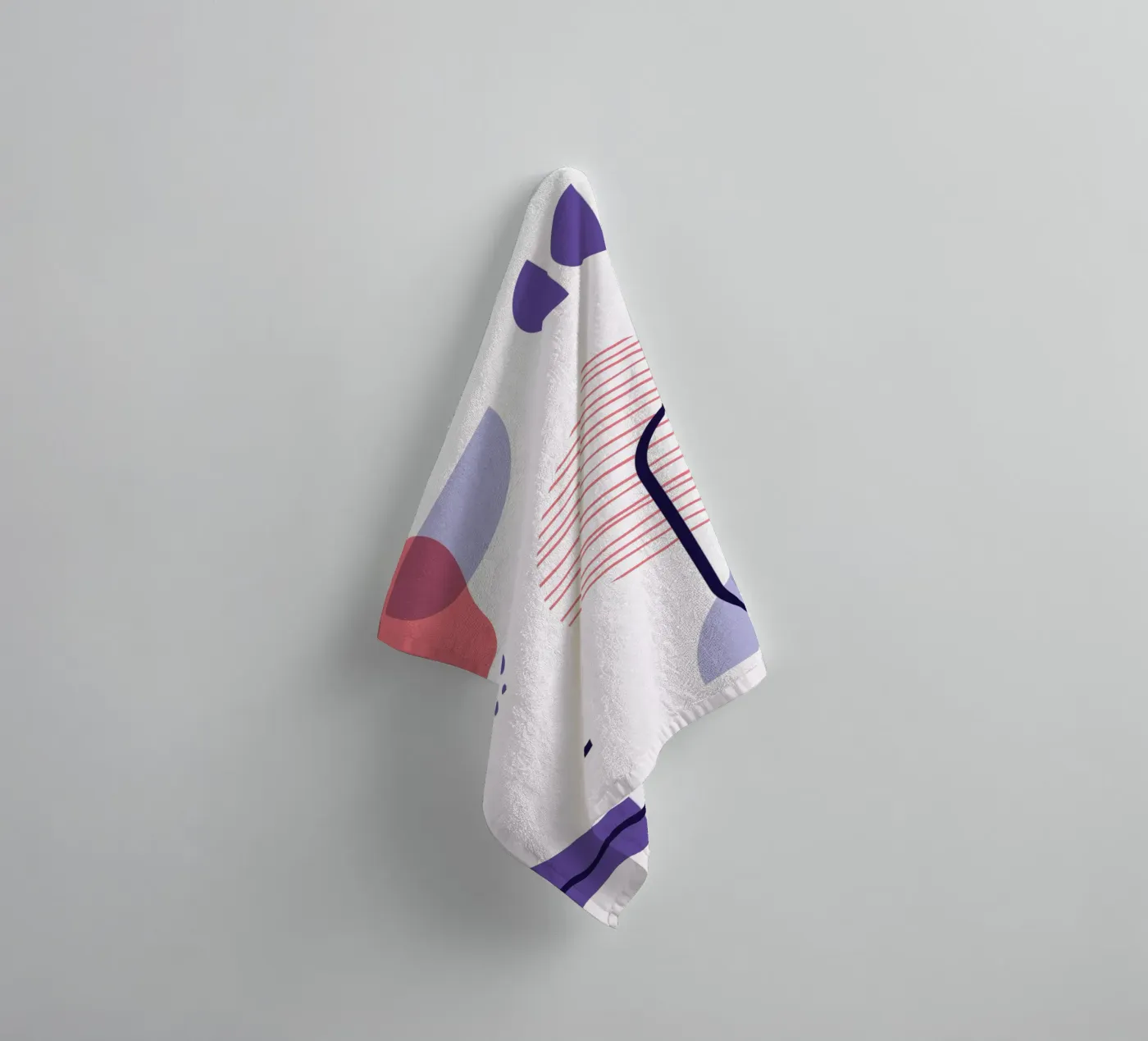 Geometric Pattern Handtuch von Kim Hubball Studio