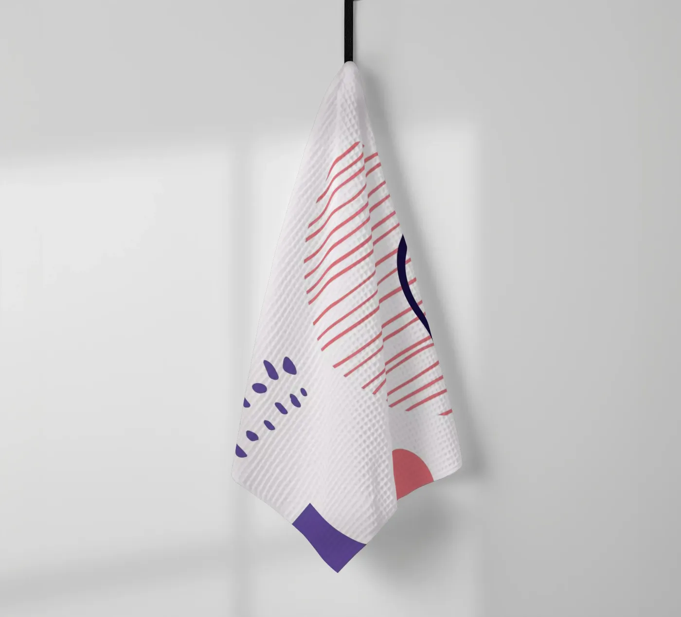 Geometric Pattern tea towel by Kim Hubball Studio