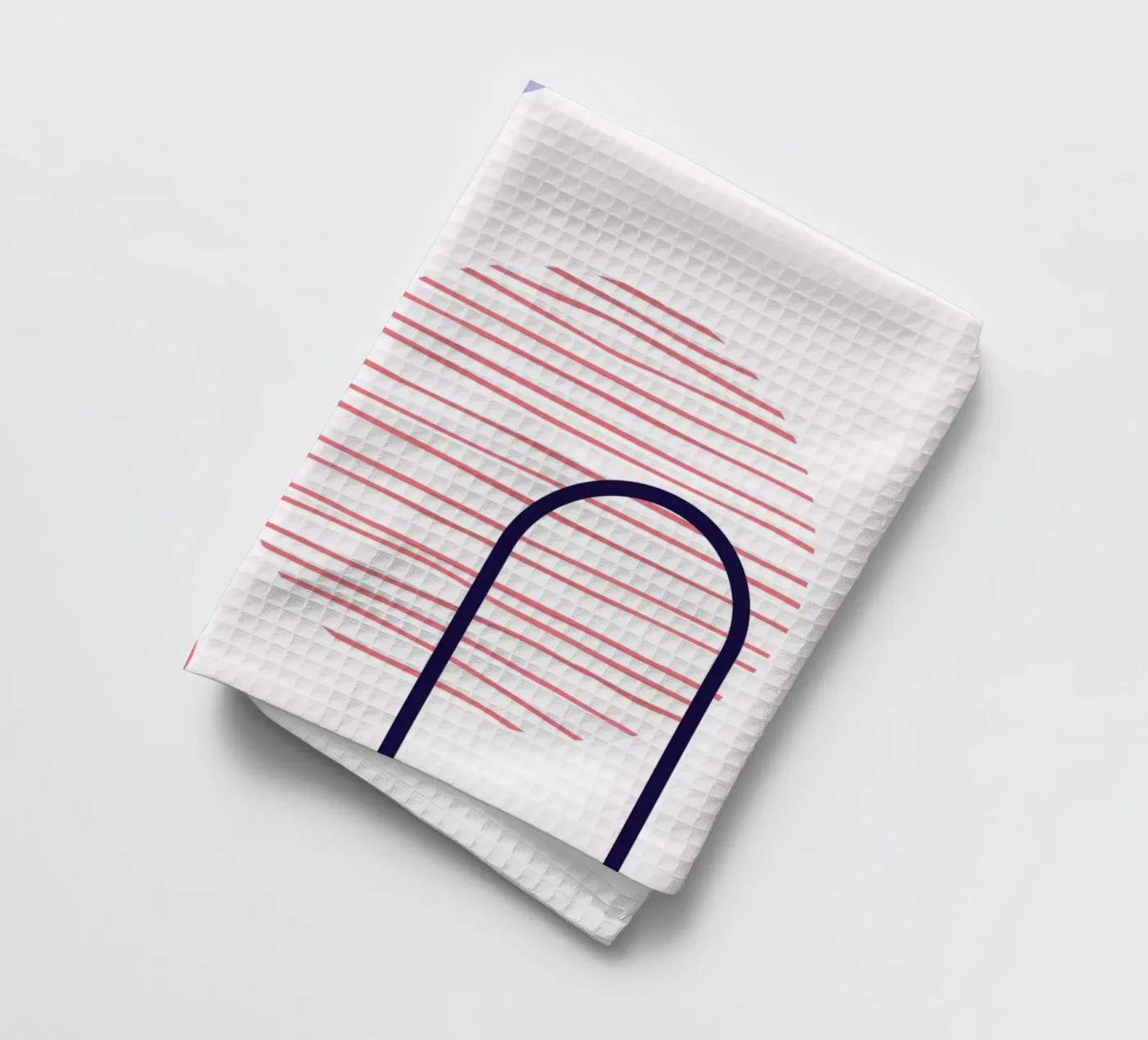 Geometric Pattern tea towel by Kim Hubball Studio